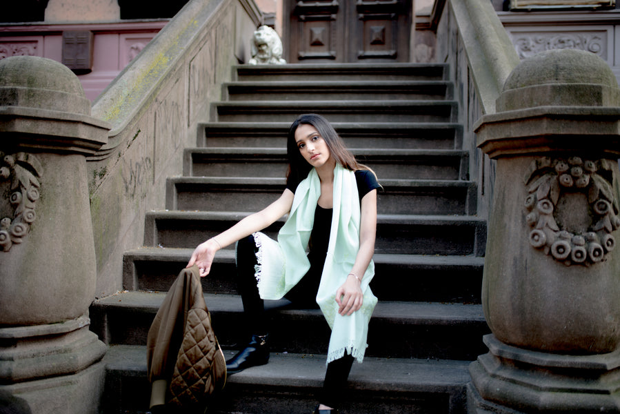 Woolen stoles from Kashmir